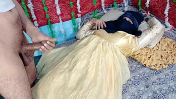 Desi Bride In Yellow Gets Her Tight Pussy Stretched By A Massive Indian Cock In Hardcore Xxx Action