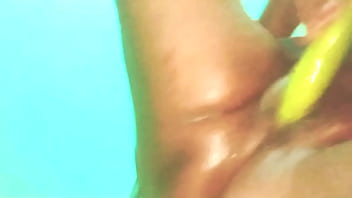 Desi Bhabhi’s Brinjal Pleasure Session