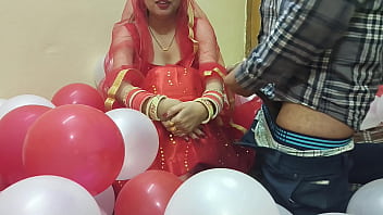 Desi Bride’s First Night: Husband Takes Her Hard In Hindi