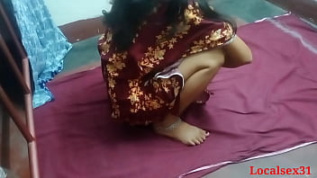 Hot Desi Village Bhabi In Tight Red Saree Gets Pounded Hard – Full Xxx Video By Localsex31