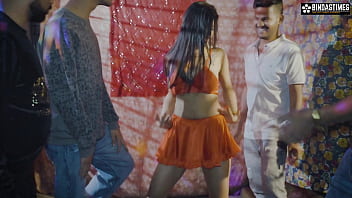Desi Bihari Chapri Wild Live Nude Dance Show With Smoking Hot Girl Pratibha And Horny Boys Going Crazy