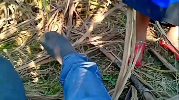 Desi Village Bhabhi Getting Wild And Raw In The Open Fields