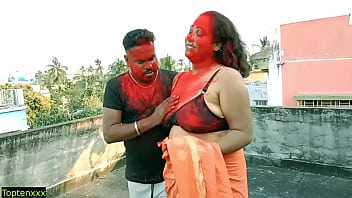Lucky 18-year-old Tamil Stud Ravages Two Horny Milf Bhabhis In Filthy Amateur Threesome Fuck Fest