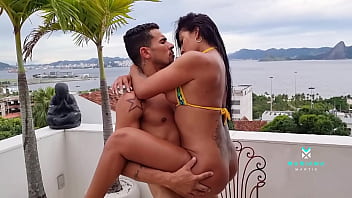 Brazilian Jacuzzi Fuck: Mariana Martix Gets Pounded Al Fresco, Neighbors Be Damned