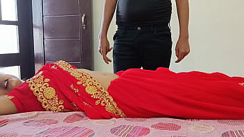 Newlywed Hot Indian Village Aunty Getting Pounded Hard By Stepson In Loud Hindi Moans