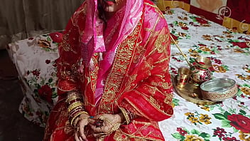 Newlywed Desi Wife Gets Pounded Hard On Karwa Chauth With Loud Hindi Moans
