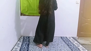 Desi Indian Hottie Ferzana Bhabhi, Draped In Her Abaya, Gets Naughty Behind Her Husband’s Back