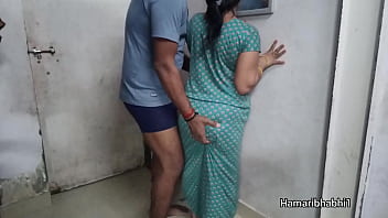 Sizzling Desi Bhabhi’s Gown Clings To Her Curves As She Craves A Wild Night