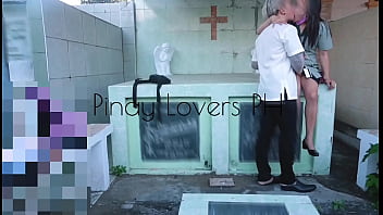 Teacher And Student’s Forbidden Graveyard Fuck, She Got Pounded Hard In The Cemetery!