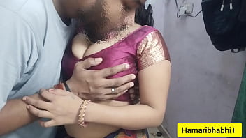 Lusty Indian Bhabhi’s Saree Lifted For Wild Fucking