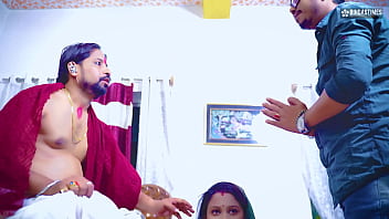Tharki Dhogi Baba’s Pretend Birth Ritual Ends With Creampie Inside Bhabhiji (hindi Audio)