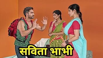 Sultry Desi Indian Savita Bhabhi And Piya Bhabhi Ravished By A Dominant Stranger